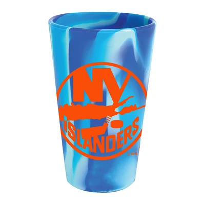 WinCraft Islanders de New York 16oz. Verre à pinte en silicone à la mode