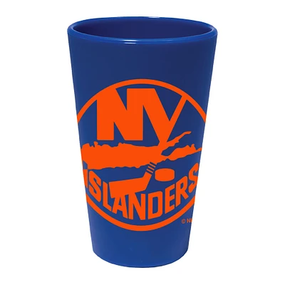 WinCraft New York Islanders 16oz. Team Color Silicone Pint Glass