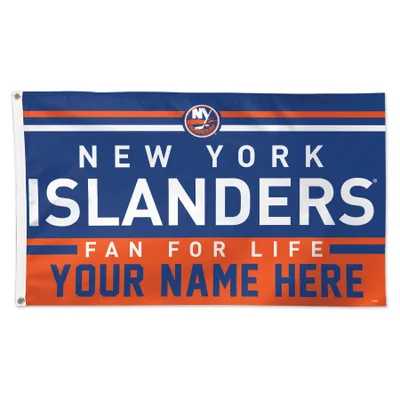 New York Islanders WinCraft 3' x 5' One-Sided Deluxe Personalized Flag