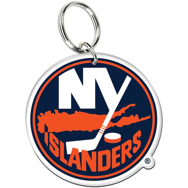 WinCraft New York Islanders Team Logo Porte-clés Acrylique Premium