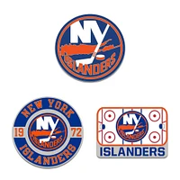 Ensemble de trois broches de collection WinCraft New York Islanders