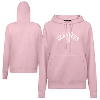Women's Levelwear  Light Pink New York Islanders Mother's Day Adorn Pullover Hoodie