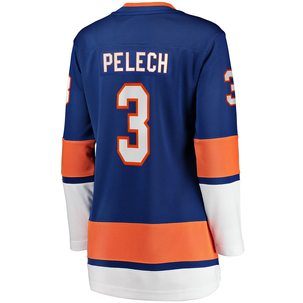 Women's Fanatics Adam Pelech Royal New York Islanders Home Breakaway Player Jersey