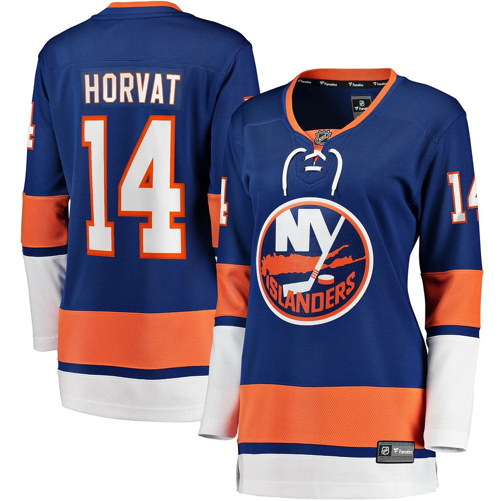 Women's Fanatics Bo Horvat Blue New York Islanders Home Breakaway Jersey