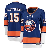 Women's Fanatics Cal Clutterbuck Royal New York Islanders Breakaway Player Jersey