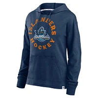 Women's Fanatics Navy New York Islanders Special Edition 2.0 Lightweight Pullover Hoodie