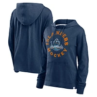 Sweat à capuche léger édition spéciale 2.0 pour femmes Fanatics Navy New York Islanders