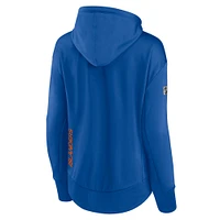 Women's Fanatics Royal New York Islanders Authentic Pro Rink Full-Zip Hoodie