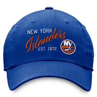 Women's Fanatics Royal New York Islanders Fundamental Adjustable Hat