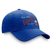 Women's Fanatics Royal New York Islanders Fundamental Adjustable Hat