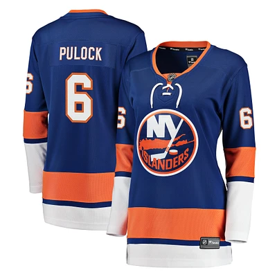 Maillot de joueur échappé des Royal New York Islanders Ryan Pulock Fanatics pour femmes