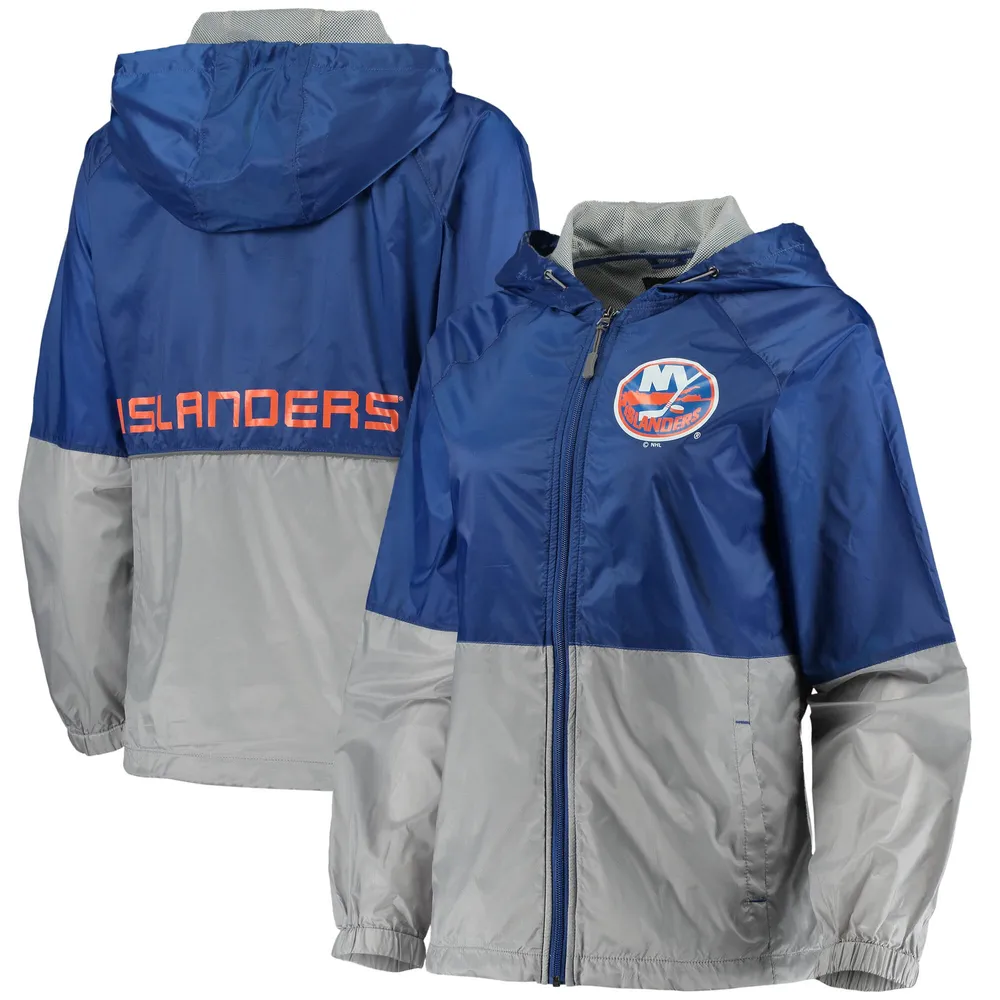 Lids New York Giants Women's Sherpa Quarter-Zip Pullover Jacket - Gray