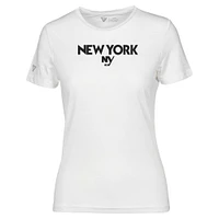 T-shirt blanc pour femme Levelwear New York Islanders Maddox City Capsule