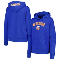 Women's Pro Standard Royal New York Islanders Classic Chenille Pullover Hoodie