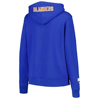 Women's Pro Standard Royal New York Islanders Classic Chenille Pullover Hoodie