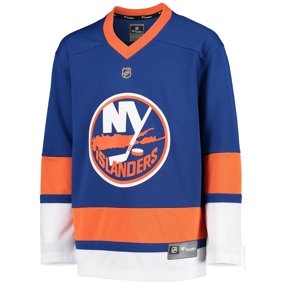 Youth Fanatics Blue New York Islanders Home Replica Blank Jersey