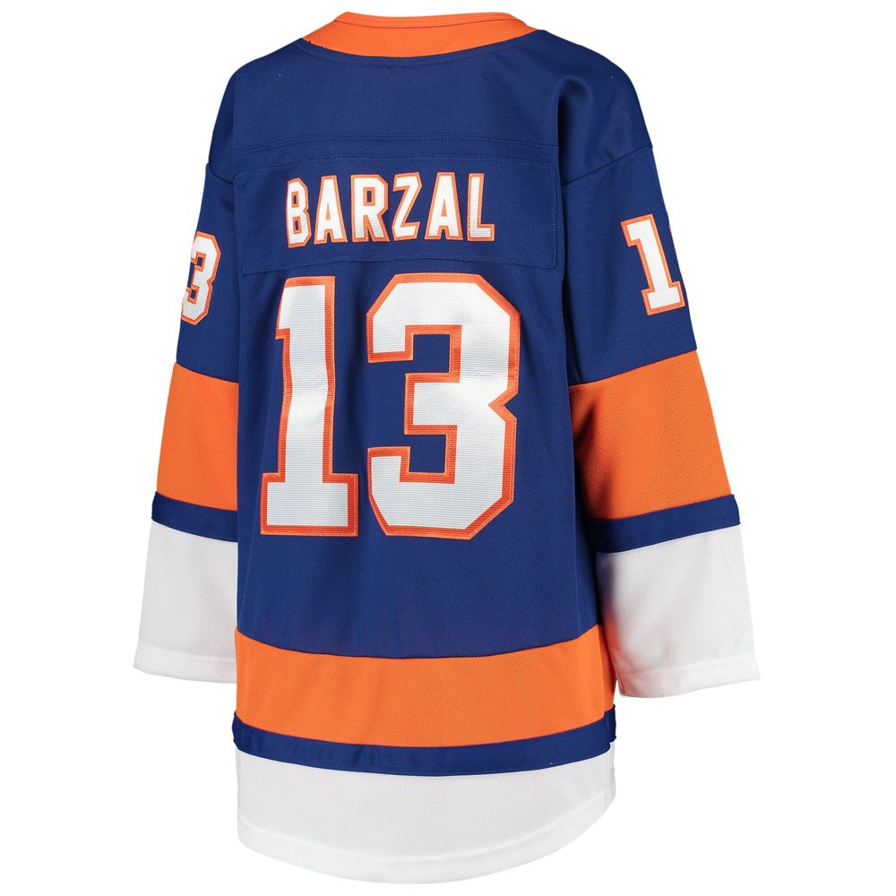 Youth Mathew Barzal Royal New York Islanders Home Premier Player Jersey