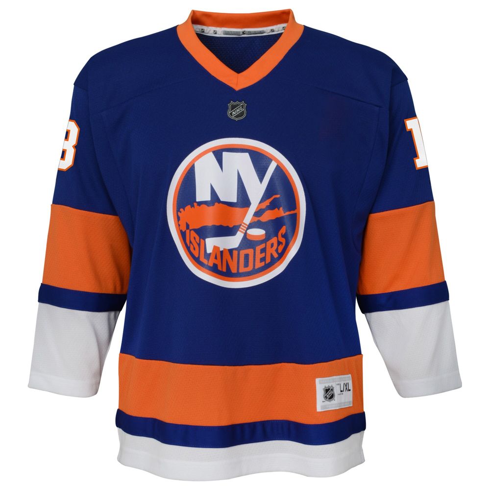 Youth Mathew Barzal Royal New York Islanders Home Replica Player - Jersey