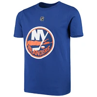 T-shirt avec nom et numéro du joueur Royal New York Islanders Mathew Barzal pour jeune