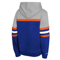 Youth Mitchell & Ness Royal New York Islanders Head Coach Pullover Hoodie