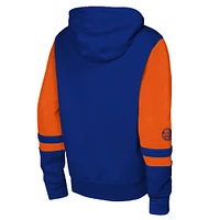 Youth Royal New York Islanders Face Off Full-Zip Hoodie