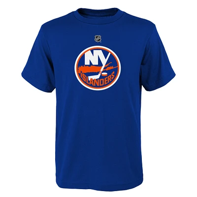 Youth Royal New York Islanders Primary Logo T-Shirt