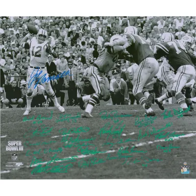 New York Jets 1969 Super Bowl III Champions Team Autographed Deluxe Fr –  Latitude Sports Marketing