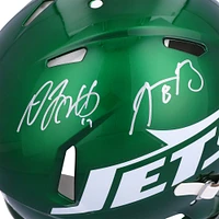 Aaron Rodgers & Davante Adams New York Jets Autographed 2024 Speed Authentic Helmet