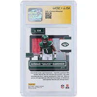 Ahmad Sauce Gardner New York Jets Autographed 2022 Panini Donruss #328 CGC Fanatics Witnessed Authenticated 9/10 Rookie Card