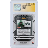 V106832 JET Ahmad Gardner New York Jets Carte Panini Prizm 2022 autographiée n° 341 CGC Fanatics Authentifiée 10/10 Rookie 1 Ahmad Sauce Gardner AUT PAA TRADING CARDS 45642 AUTTRC CA01F06843 n° 42