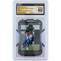 Ahmad Sauce Gardner New York Jets Autographed 2022 Panini Prizm Silver #341 CGC Fanatics Witnessed Authenticated Auto 10 Rookie Card