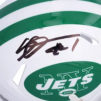 Ahmad Sauce Gardner New York Jets Autographed 2024 Alternate #2 Speed Mini Helmet