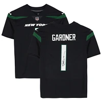 Maillot Nike noir dédicacé par Ahmad Sauce Gardner des New York Jets