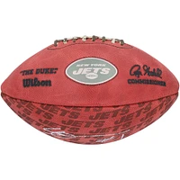 Ballon de football autographié Duke Showcase par Ahmad Sauce Gardner des New York Jets