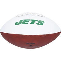 Ahmad Sauce Gardner New York Jets Autographed Franklin White Panel Football