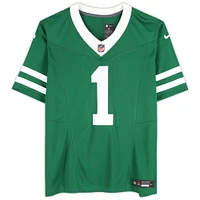 Ahmad Sauce Gardner New York Jets Autographed Green Limited Jersey