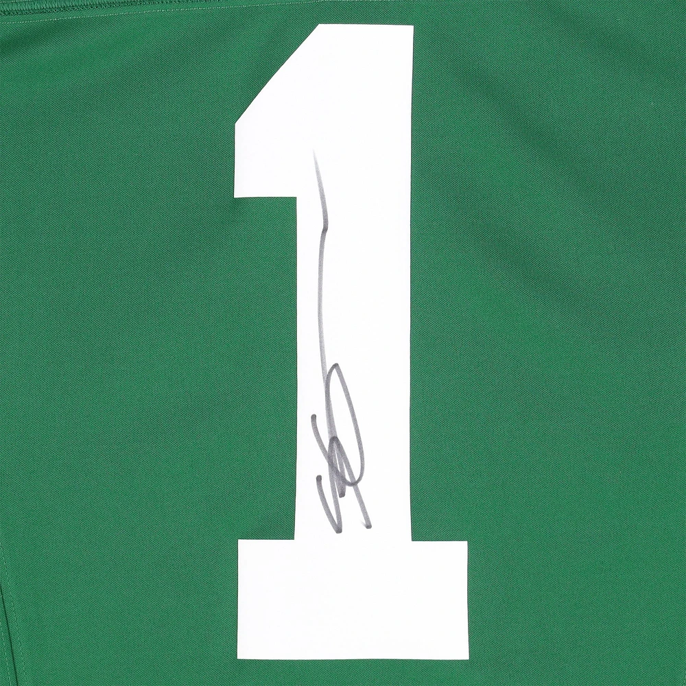 Ahmad Sauce Gardner New York Jets Autographed Green Limited Jersey