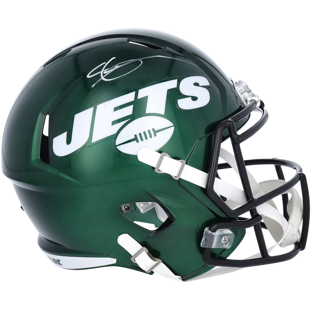 Ahmad Sauce Gardner New York Jets Autographed Riddell Speed Replica Helmet