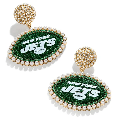 BaubleBar New York Jets Boucles d'oreilles à tige tendance