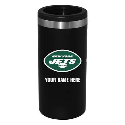 New York Jets 12oz. Personalized Slim Can Holder