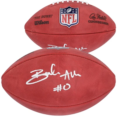 Braelon Allen New York Jets Autographed Wilson Full Color Duke Football 