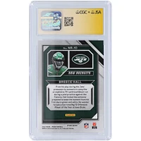Breece Hall New York Jets Carte de recrue authentifiée 10/10 Panini Prizm Silver Prizm New Recruits #NR-10 autographiée par les fanatiques de CGC 2022