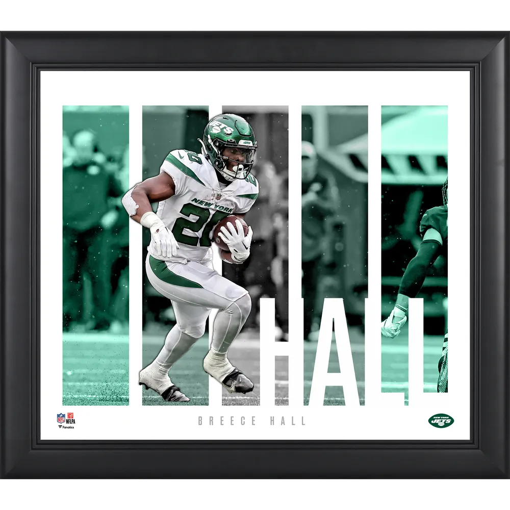Lids Breece Hall New York Jets Fanatics Authentic Framed 15' x 17' Player  Panel Collage