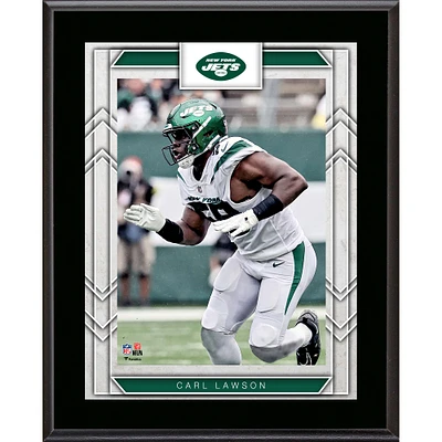 Carl Lawson New York Jets Framed 10.5" x 13" Sublimated Player Plaque
