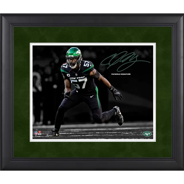 Lids C.J. Mosley New York Jets Fanatics Authentic Framed 15 x 17