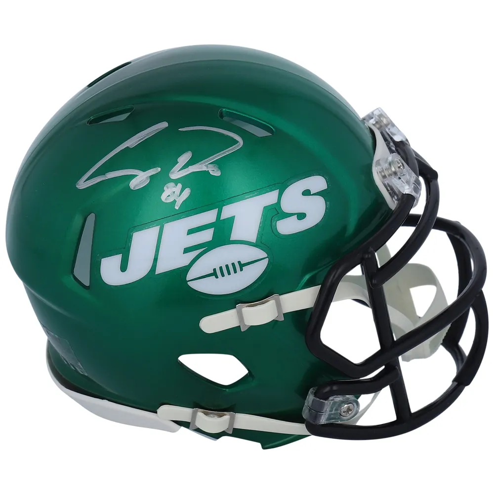 Zach Wilson New York Jets Autographed Riddell Lunar Eclipse Alternate Speed Authentic Helmet