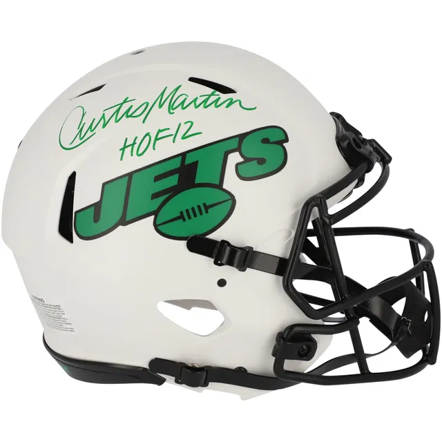 Lids New York Jets Riddell Flat White Alternate Revolution Speed Replica  Football Helmet