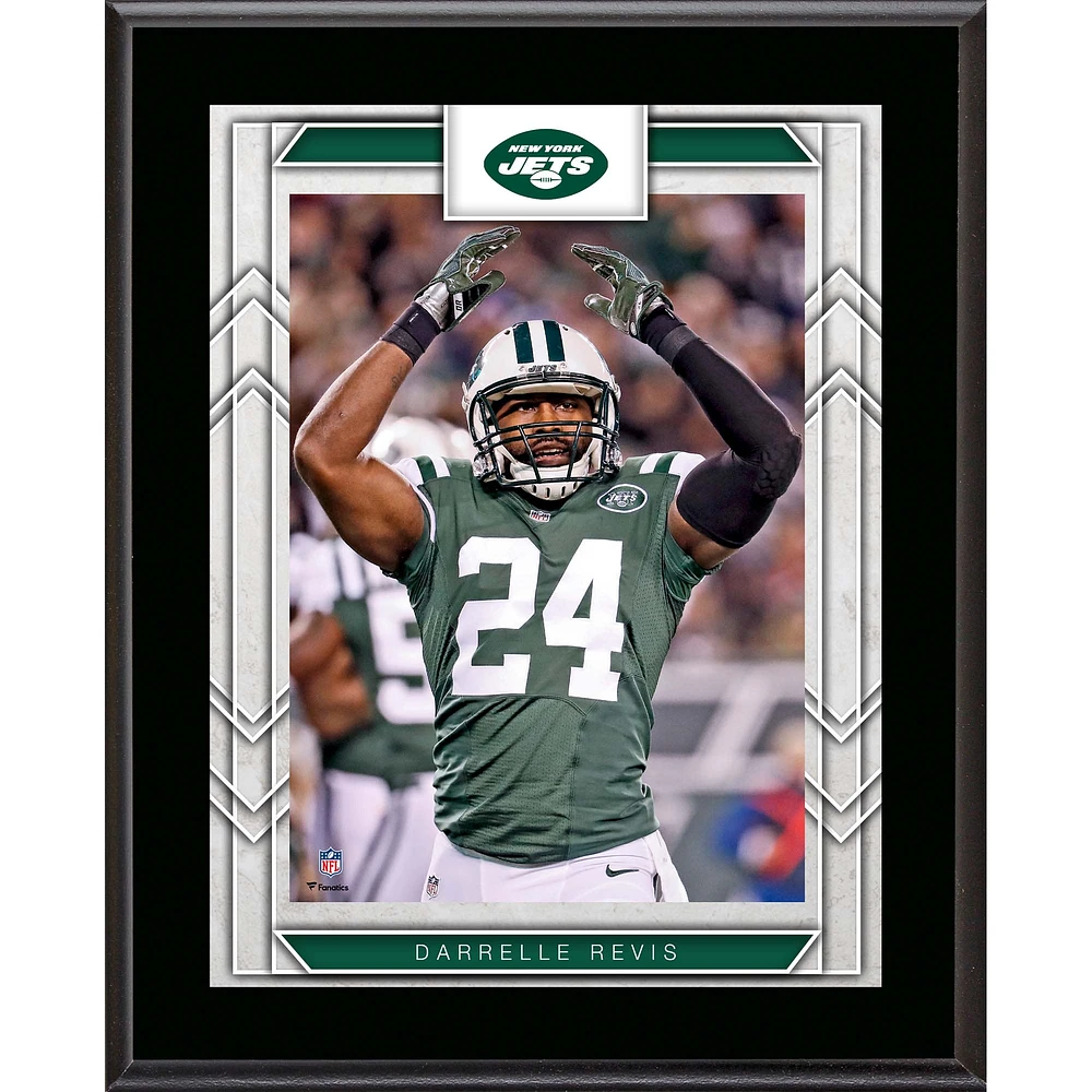Darrelle Revis New York Jets 10.5" X 13" Sublimated Player Plaque