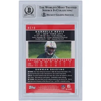 Darrelle Revis New York Jets Autographié 2007 Bowman Chrome #BC10 Beckett Fanatics Witnessed Authentifié 9/10 Rookie Card avec l'inscription "HOF '23"
