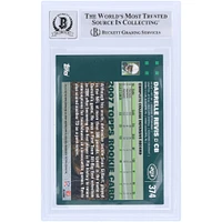 Darrelle Revis New York Jets Autographed 2007 Topps #374 Beckett Fanatics Witnessed Authenticated 10 Rookie Card with "HOF '23" Inscription